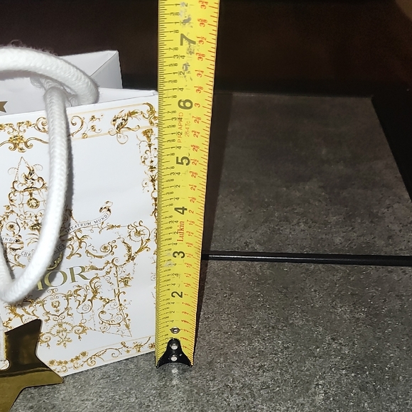 Dior White and Gold Star Gift Bag - Picture 7 of 7